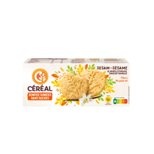 Sesamkoekjes met Vanillesmaak