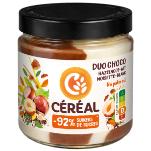 Duo Choco Hazelnoot-Wit