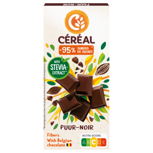 Pure chocoladetablet met Stevia