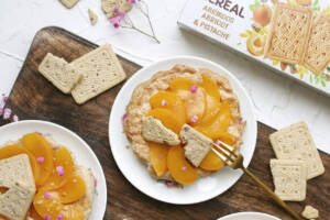 Tartelette aux pêches