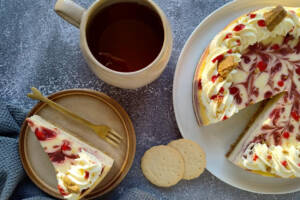 Cheesecake aux framboises