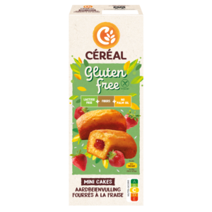 Mini Cakes fourrés à la fraise