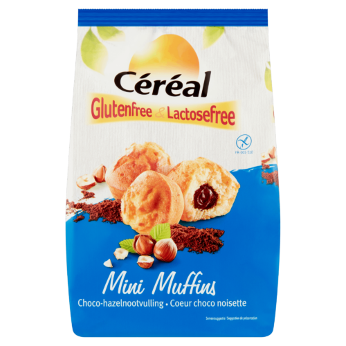 Mini Muffins met Choco-Hazelnootvulling
