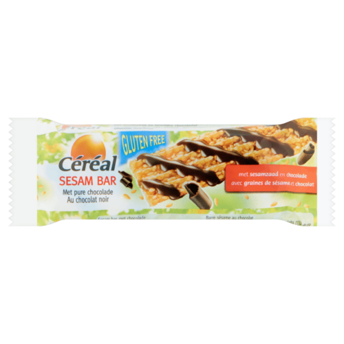 Sesam Bar met pure chocolade