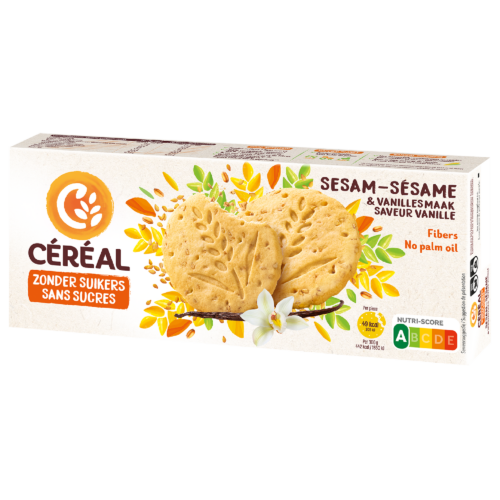 Sesamkoekjes met Vanillesmaak