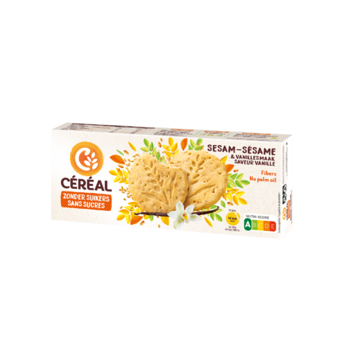 Sesamkoekjes met Vanillesmaak
