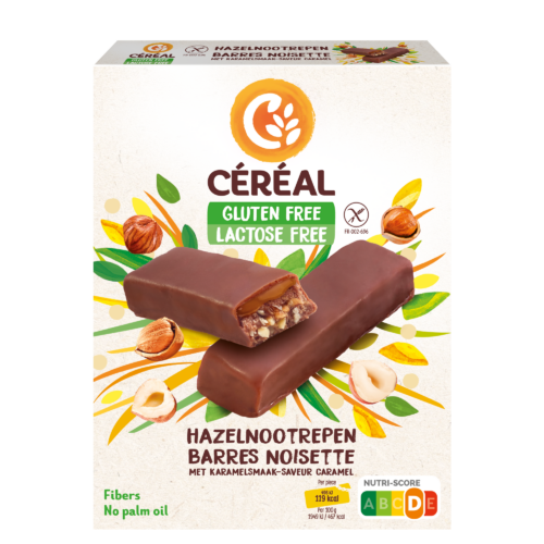 Hazelnootrepen met Karamelsmaak