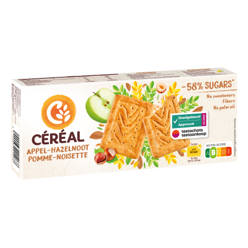 Biscuits Pomme-Noisette