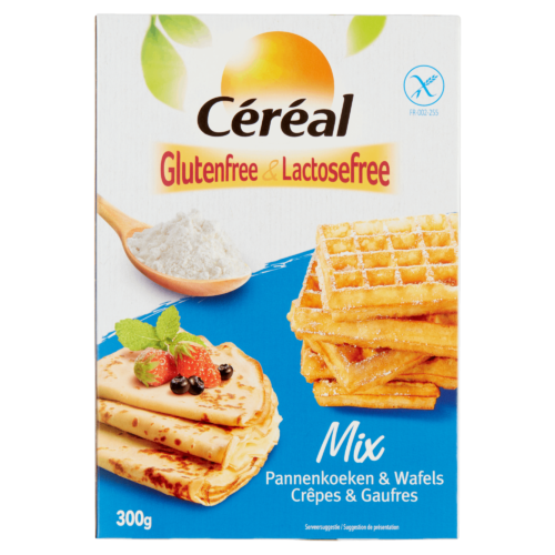Bakmix voor pannenkoeken en wafels