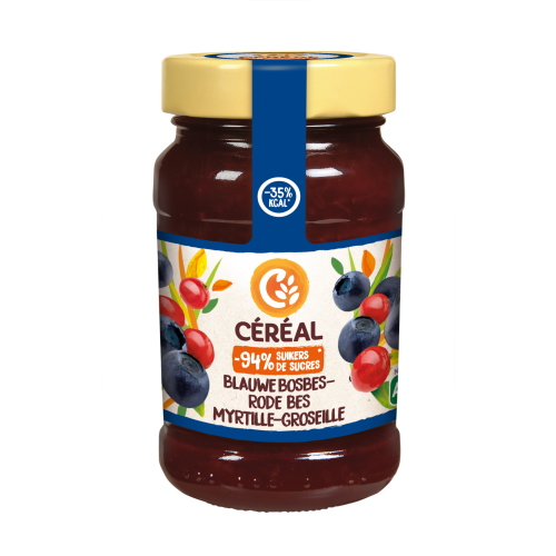 Confiture Myrtille-Groseille