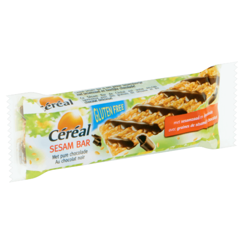 Sesam Bar met pure chocolade