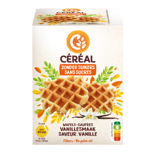 Zachte Vanillewafels