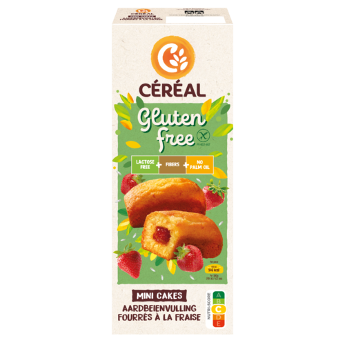 Mini Cakes fourrés à la fraise