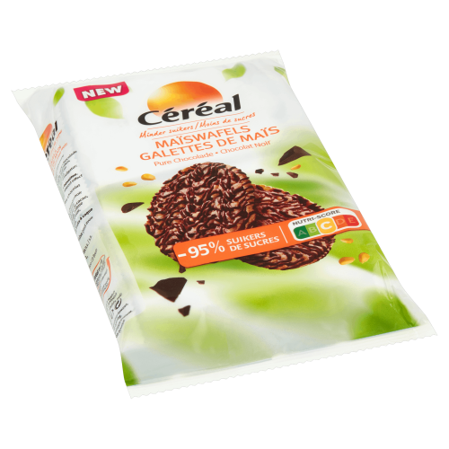 Galettes de maïs au chocolat noir