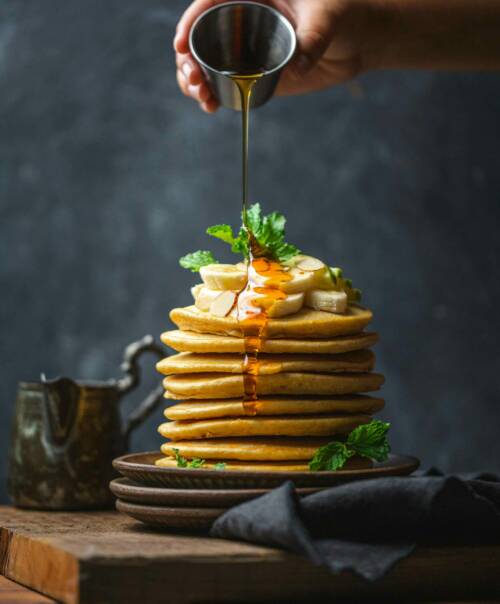 Crêpes à la banane sans gluten