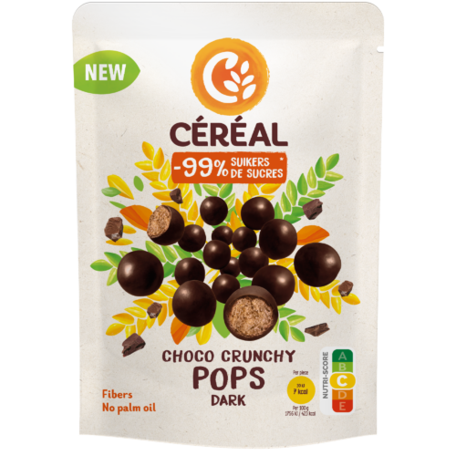 Choco Crunchy Pops Dark